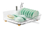 Dish Drying Rack Multipurpose Large Capacity Detachable Space Saving Drain Holes Sink Drying Rack V1294-YM0901-3117230419911