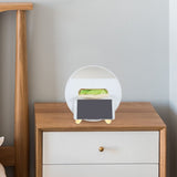 Elegant White Tissue Storage Box Napkin Holder for Living Room and Office V1192-AZ-W-22646