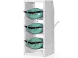 Refrigerant Tank Rack, with 3 x 30-50lb Bottle Tanks, Cylinder Tank Rack 372 355 1170mm, V952-QPCFJ13INCH1FNYLJV0