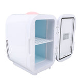 6L Mini Fridge Cooling Heating Low Noise Single Door Portable Small Refrigerator for Home Car Use V1294-YM0901-3113240077911