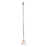 Manual Rotary Cultivator Tool Stainless Steel Teeth Adjustable Handle Garden Hand Tiller for Lawn V1294-YM0901-3111240320711