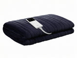 Giselle Electric Throw Rug Double Size 200x180cm Coral Fleece Heated Blanket Charcoal EB-C-THROW-RUG-200-CHR