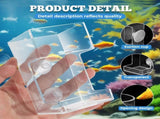 No Mess Aquarium Feeder, 2026 New Acrylic Clear Fish Tank Feeder with Suction Cup, Preventing Food V1258-DP02-F-47