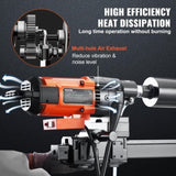 Diamond Core Drilling Machine, 10in Wet Concrete Core Drill Rig with Stand Wheels, 750RPM Speed & V952-LSJGSZKJYCW104M3IV3