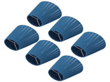 6PCS Modern Simple Lampshade Cloth Lampshade for Crystal Clip On Chandelier Wall Lamp Blue V1294-YM0718-3119200177111