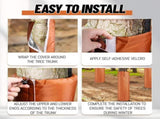 2 Pack Insulated Tree Trunk Protectors 100cm Height Winter Frost Covers for Palm Trees and Saplings V888-ELOSUNG38786