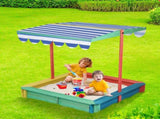 Bopeep Kids Wooden Sandbox 120X120CM KD1154