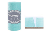 3 Pack Blue Microfiber Cleaning Cloth Roll - 25x25cm Thickened Absorbent Wipes - Lint Free Reusable V888-ELOSUNG56253-5