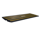 Curb Ramp, 6.5 cm Rise Rubber Driveway Ramps, Heavy Duty 15 tons Weight Capacity Threshold Ramp, V952-ZXDBLYPDGB148U6S1V0