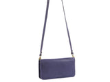 Pierre Cardin Ladies Womens Clutch Leather Wallet Purse RFID Protected - Purple V563-PC-1184-PURPLE