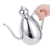 1L Oil Dispenser 304 Stainless Steel Oil Bottle Vinegar Pot Home Kitchen Storage Container V1294-YM0718-3118210018311