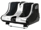 Livemor Foot Massager Massagers Shiatsu Electric Roller Ankle Calf Leg Kneading Silver FOOT-MASSAGE-LF03-SI