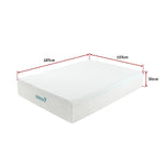 Palermo Double Mattress 30cm Memory Foam Green Tea Infused CertiPUR Approved V63-826501