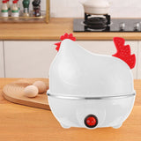Egg Steamer ,Mini Breakfast Machine Egg Cooker Single Layer Egg Steamer Kitchen Small Household V1369-AZ3-W-17635