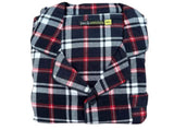 Mens Plus Size Flannelette Pyjamas 100% Cotton PJs Set Top Pants in Red Check - 5XL V563-JSPJ38-90-5XL