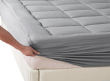DreamZ Mattress Topper Bamboo Fibre Queen MT1002-BAMCHAR-Q-GY_NZ