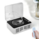 Retro CD Music Player with Bluetooth and FM Radio Multifunctional Home Audio System White V1263-JX-6955-1