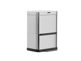 Devanti 70L Motion Sensor Bin Pedal Bins Automatic Siver SB-70L-S20-A