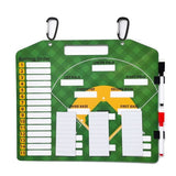 Magnetic Baseball Lineup Board for Coaches Softball Cards Marker Boards Coaching Accessories V1192-AZ-W-22805