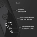Professional Hair Clippers for Men, Electric Cord/Cordless Hair for Men, Rechargeable Beard V1370-AZ4-06725