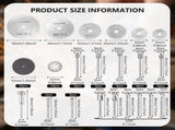 Circular Saw Blade Set, Multiple Size HSS Saw Blades, Multi Function For Grinding And Carving, for V1369-AZ3-W-12118
