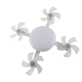 Ceiling Fan with and Remote E26 E27 3 Speeds 3 Colors 2 Timers Quiet Foldable Modern LED Fan V1294-YM0901-3119250023612