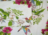 100% Cotton Coverlet Set Hummingbird Multi - Queen V442-STT-COVERLET-HUMMINGBIRD-MULTI-QS