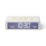 Lexon Flip Classic Reversible Alarm Clock - White V398-LD-LR157W9