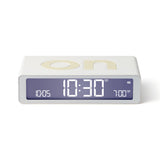 Lexon Flip Classic Reversible Alarm Clock - White V398-LD-LR157W9