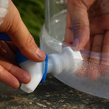 Camping Water Jug 6 Gallons with Faucet Transparent BPA Free Water Storage Container, Outdoor Water V1366-AZ2-W-16590