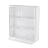 Wall Mounted Coffee Capsule Holder Clear Acrylic Compact Tea Bag Storage Rack for Office L Two Layer V1294-YM0710-3117230304312