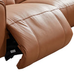 London 5 Seater Corner Sofa Chaise Genuine Leather Electric Recliner Power Slide Left Chaise V43-SOF-LONDN-L-CS