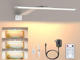 Picture Lights for Wall Plug in or Hardwired,3000K Warm White Dart Board Lights with V1171-CB-BOM001536