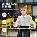 30 Note Glockenspiel Xylophone Bell Kit, Professional Percussion Instrument Set with Mallets, Drum V952-30YFZQWZJ8LXX4BJCV0