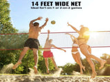 Freestanding Volleyball Training Net for Indoor or Outdoor Use, Adjustable Height Portable Net V952-PQXLW14YC00098F67V0
