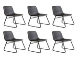 Levede 6x Dining Chairs Kitchen Table CH1111-2-BKX3