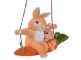 Gardening Pendant Rabbits Pattern Exquisitely Carved Romantic Feel Home Decoration V1294-YM0523-3111210411111