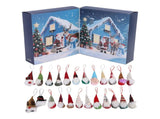 Gnomes Xmas Advent Calendar 24 Day Advent Calendar Collectible Xmas Figures Gnome Decorations V1294-YM0901-3115250100011
