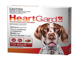 Heartgard 30 Plus Dog 23-45kg Brown 6pk HEARTGARD-WHGDPBR6