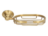 Wall Soap Dish Bottom Hollow Design Retro Style Keeping Tidy Decorative Practical Copper Stainless V1294-YM0626-3112220088411