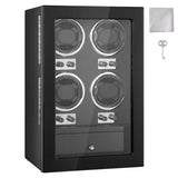 Watch Winder, Watch Winder for 4 Men's and Women's Automatic Watches, with 4 Super Quiet Japanese V952-SBZDSLH4Z000JJWPBV3