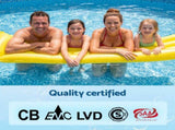 Bestway Swimming Pools 396cm x 107cm Steel Above Ground Canopy Backyard Pool Set White BW-POOL-RC-396-561FX