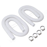 Swimming Pool Replacement Hoses with Clamps for 300 330 530 1000 Gallon Pool Pump V1294-YM0703-3111230125411