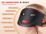 Infrared Facial Mask LED Light Therapy Mask Skincare Device Collagen Boosting V1107-135-17824