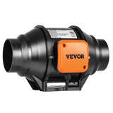 Inline Duct, 102mm 129.7 CFM with Variable Speed Controller, Quiet AC-motor Ventilation Exhaust V952-XLGDFJYCHSAC41HSYV3