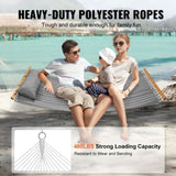 Double Quilted Fabric, 12 FT Double with Hardwood Spreader Bars, 2 Person Quilted V952-HFDCBDZJYZXCHF9R8V0