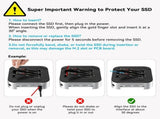 ACASIS M001PRO 14-in-1 Mac Mini Docking Station USB4 40Gbps Dock Dual 4K60Hz DP NVMe SSD 2, USB-A V28-ELEACAM001PRO