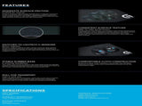 Logitech G240 Cloth Gaming Mouse Pad V28-LOGPADG240