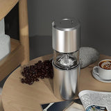 Drip Coffee Maker with Electric Coffee Bean Grinder Portable Outdoor Manual V1263-JX-5699