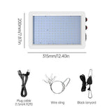 Grow Lights for Indoor Plants Full Spectrum 216 LEDs 3 Modes Large Coverage for Plant Growth V1294-YM0901-H48458US